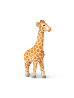 Animal Hand-Carved Giraffe