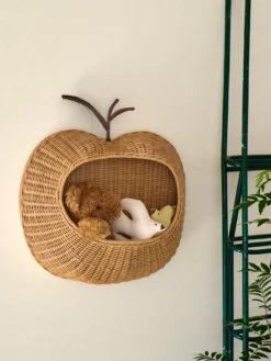 Apple Braided Wall Pocket