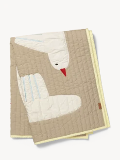 Bird Quilted Blanket