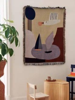 Bird Tapestry Blanket