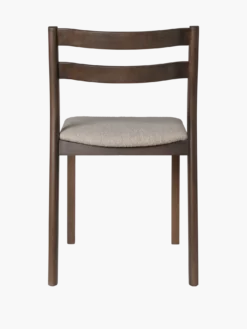 Boda Dining Chair - Upholstered Seat - Soft Bouclé