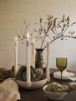 Bowl Candle Holder - Large - Ceramic