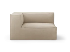Catena Sofa Armrest Left L400 - Rich Linen