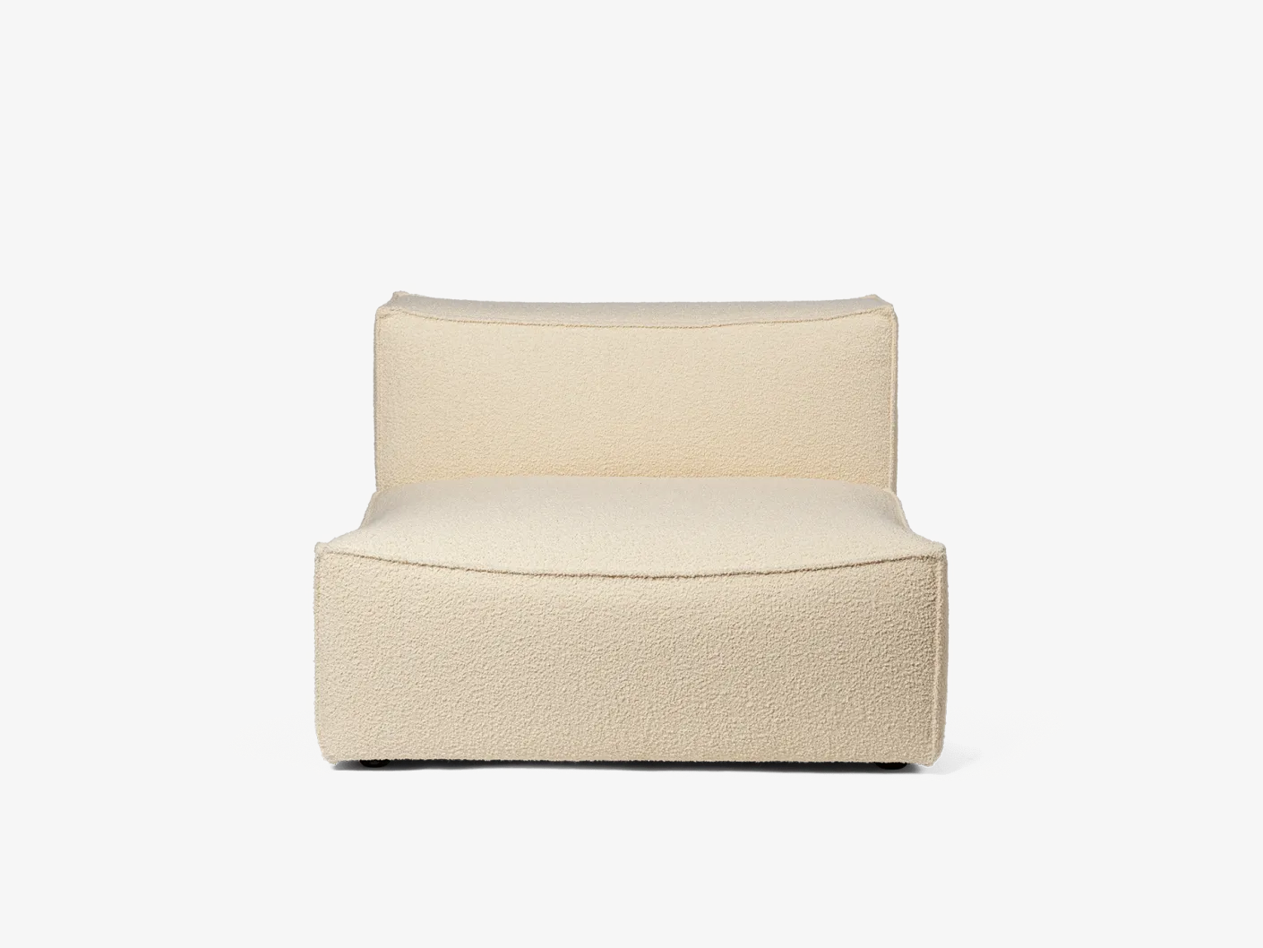 Catena Sofa Center L100 - Nordic Bouclé