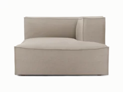 Catena Sofa Chaise Longue Right L601 - Cotton Linen