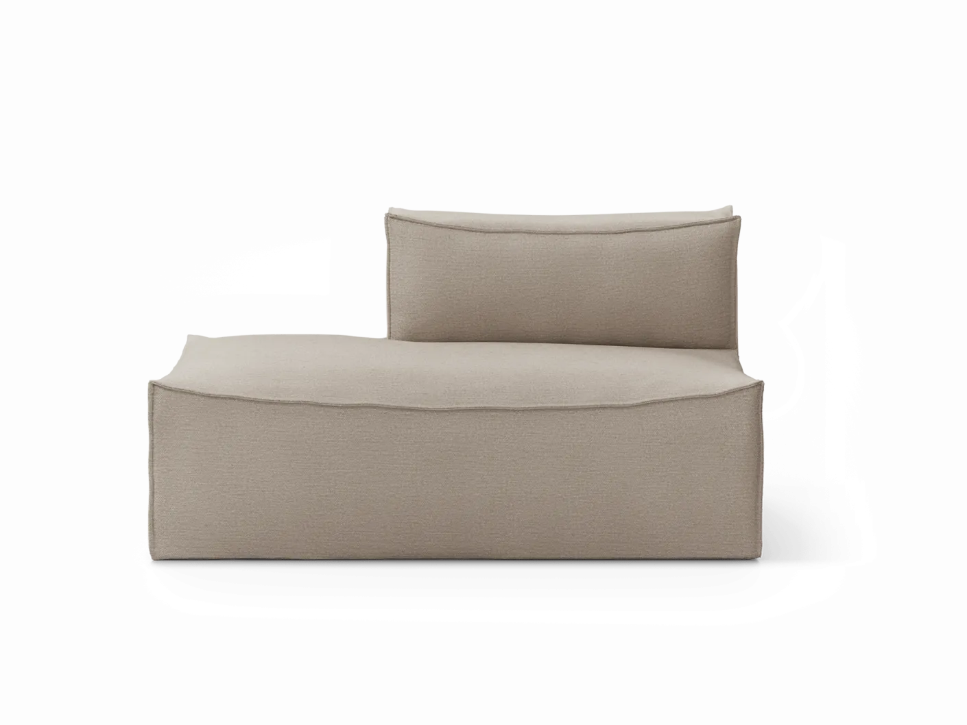 Catena Sofa Open End Left S300 - Cotton Linen