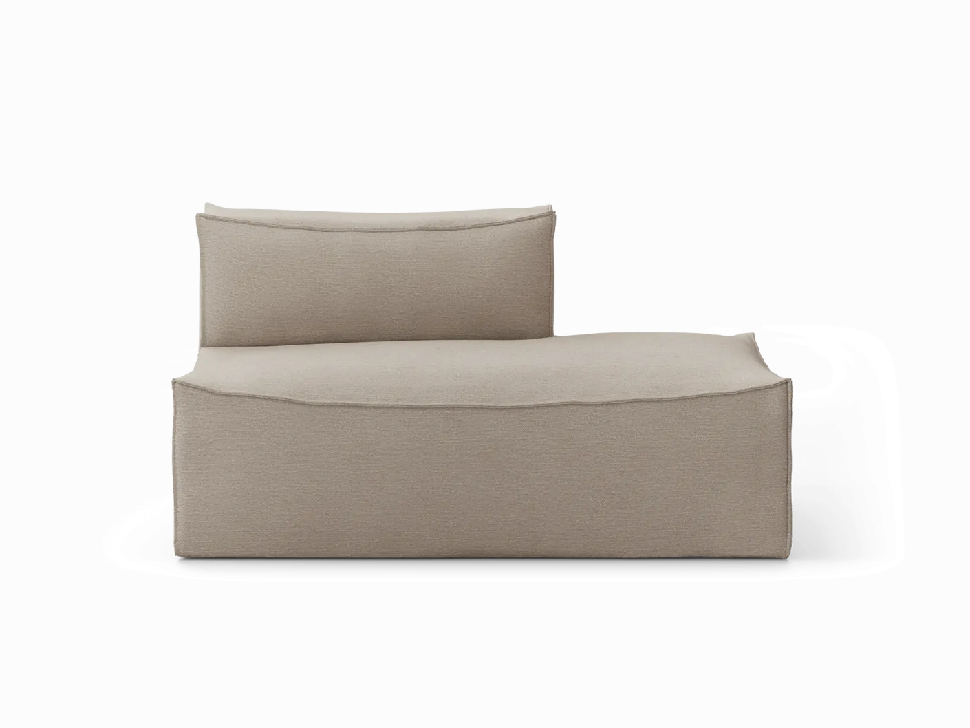 Catena Sofa Open End Right S301 - Cotton Linen