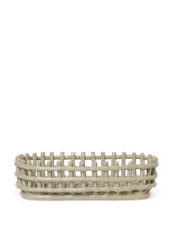 Ceramic Basket - Oval
