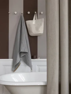 Chambray Shower Curtain