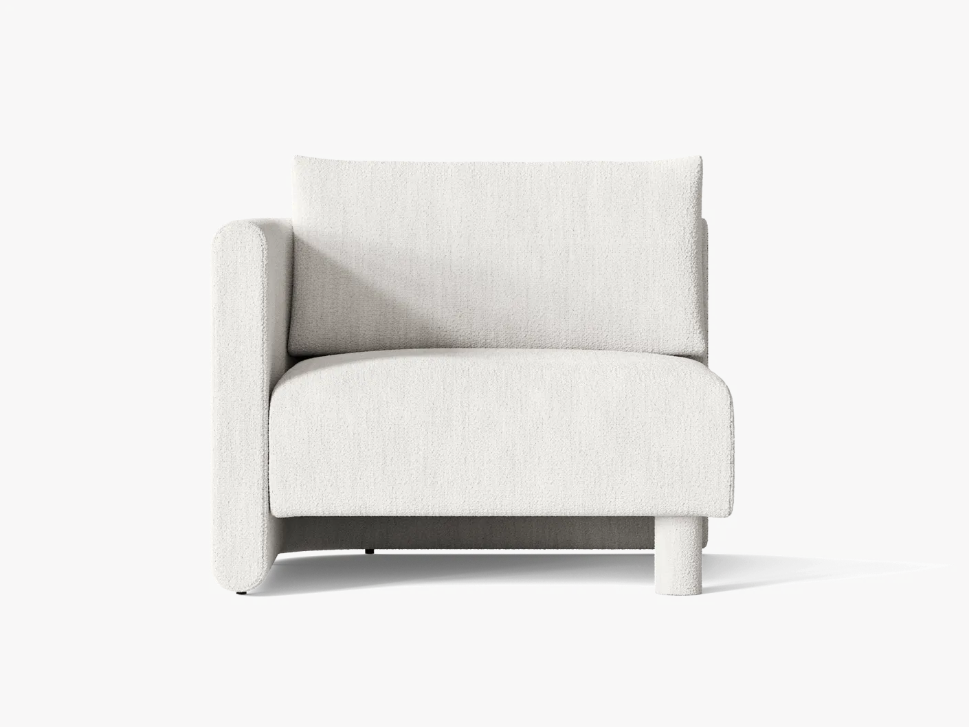 Dase Sofa Armrest Left - Bouclé