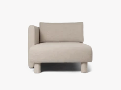 Dase Sofa Chaise Longue Left - Soft Bouclé