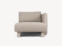 Dase Sofa Chaise Longue Right - Soft Bouclé