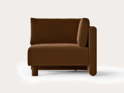 Dase Sofa Corner - Rich Velvet
