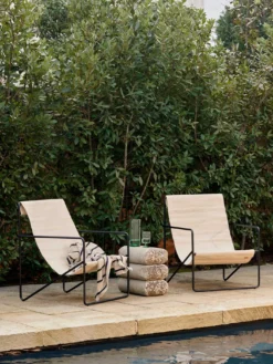 Desert Lounge Chair - Black