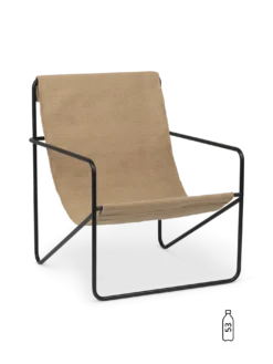Desert Lounge Chair - Black