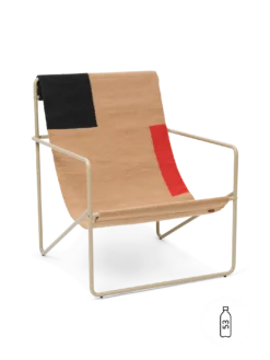 Desert Lounge Chair - Cashmere