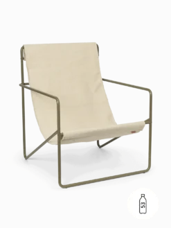 Desert Lounge Chair - Olive