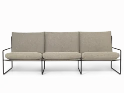 Desert 3-seater - Black - Dolce