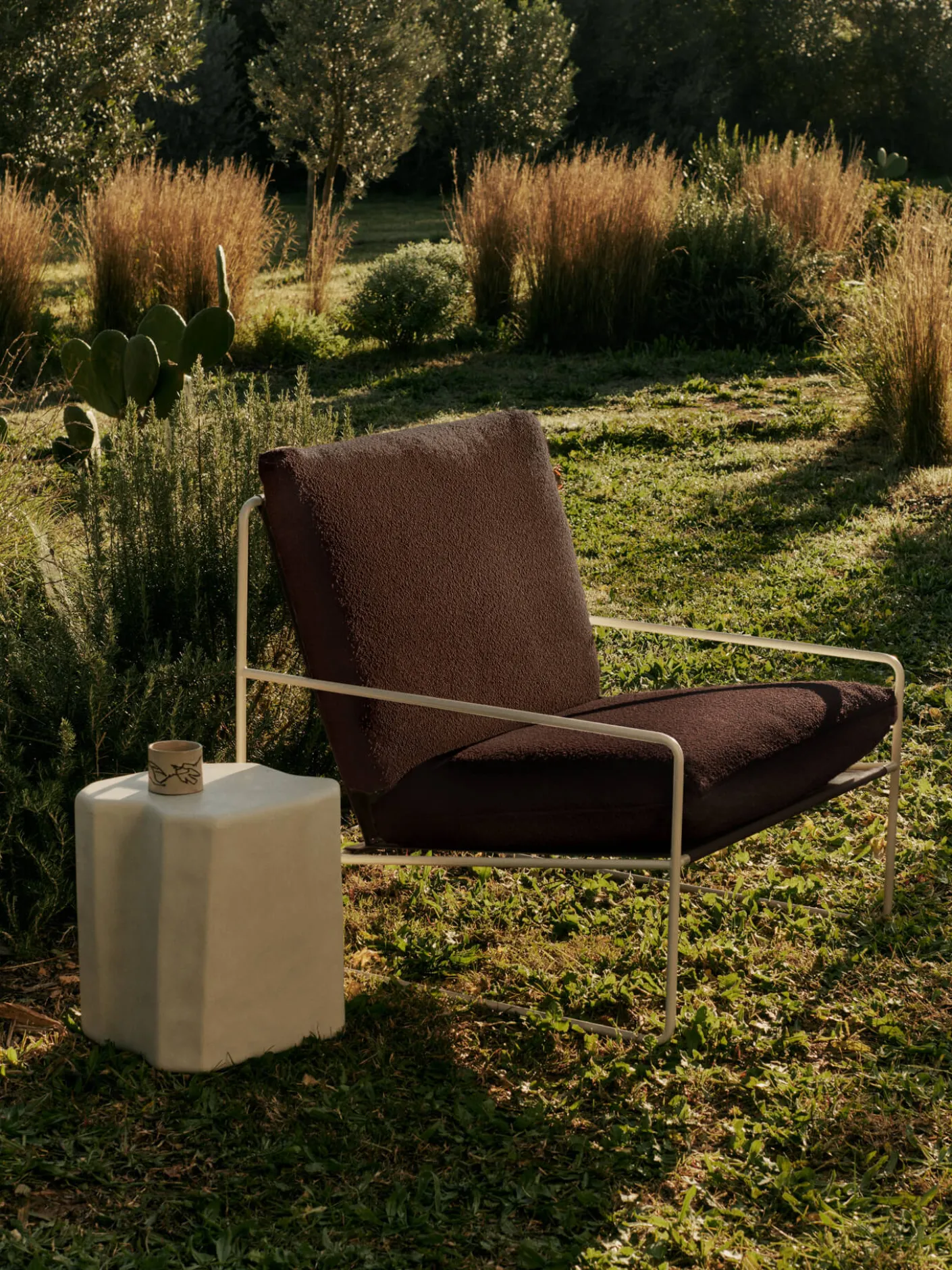 Desert 1-seater - Cashmere - Pure Bouclé