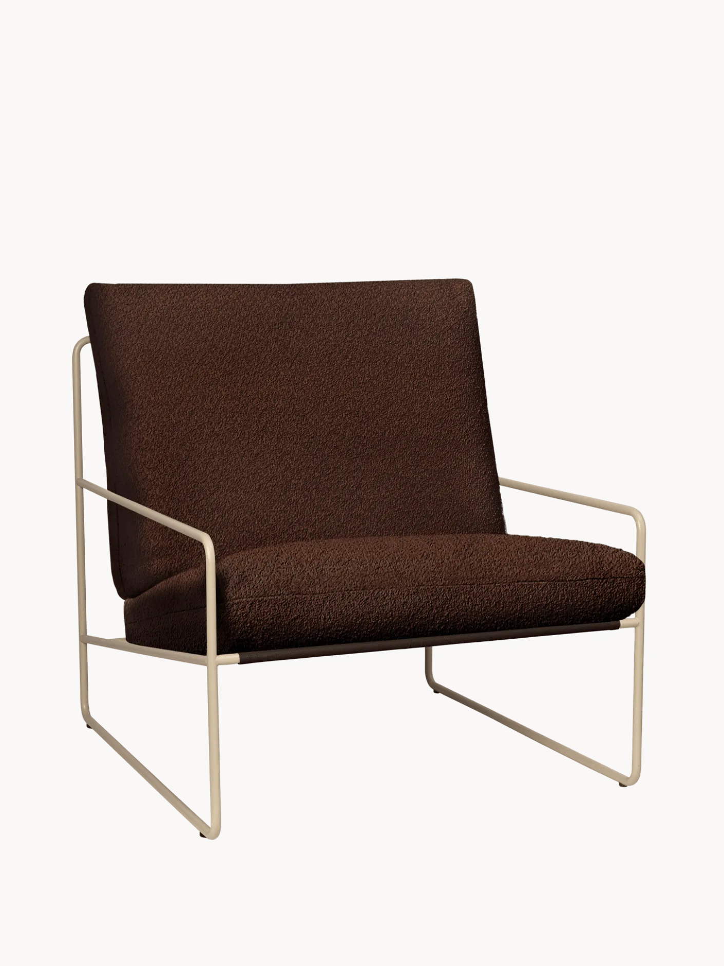 Desert 1-seater - Cashmere - Pure Bouclé