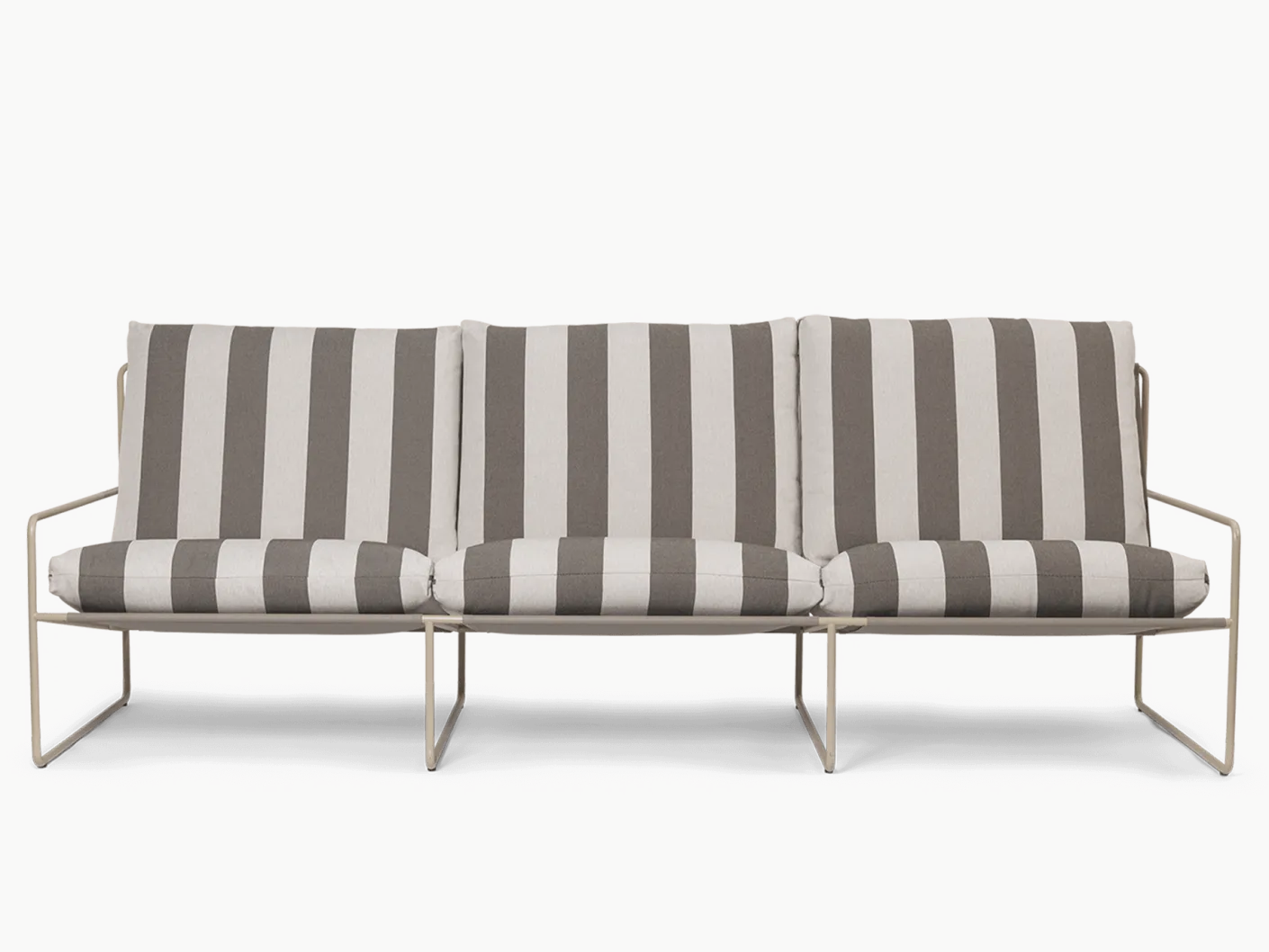 Desert 3-seater - Cashmere - Stripe