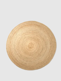Eternal Round Jute Rug
