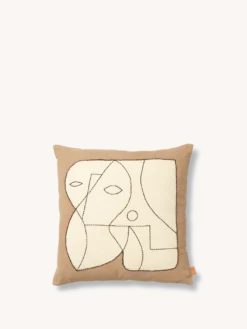 Figure Cushion Cover