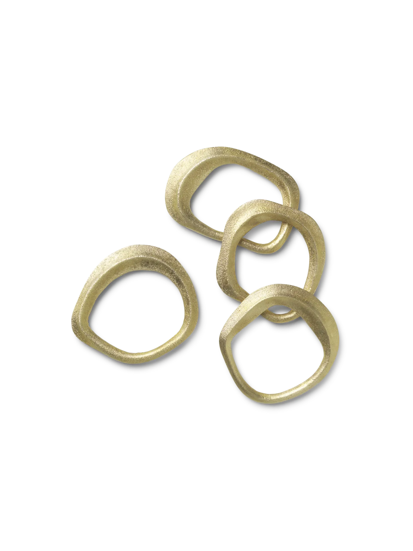 Flow Napkin Rings - Set of 4