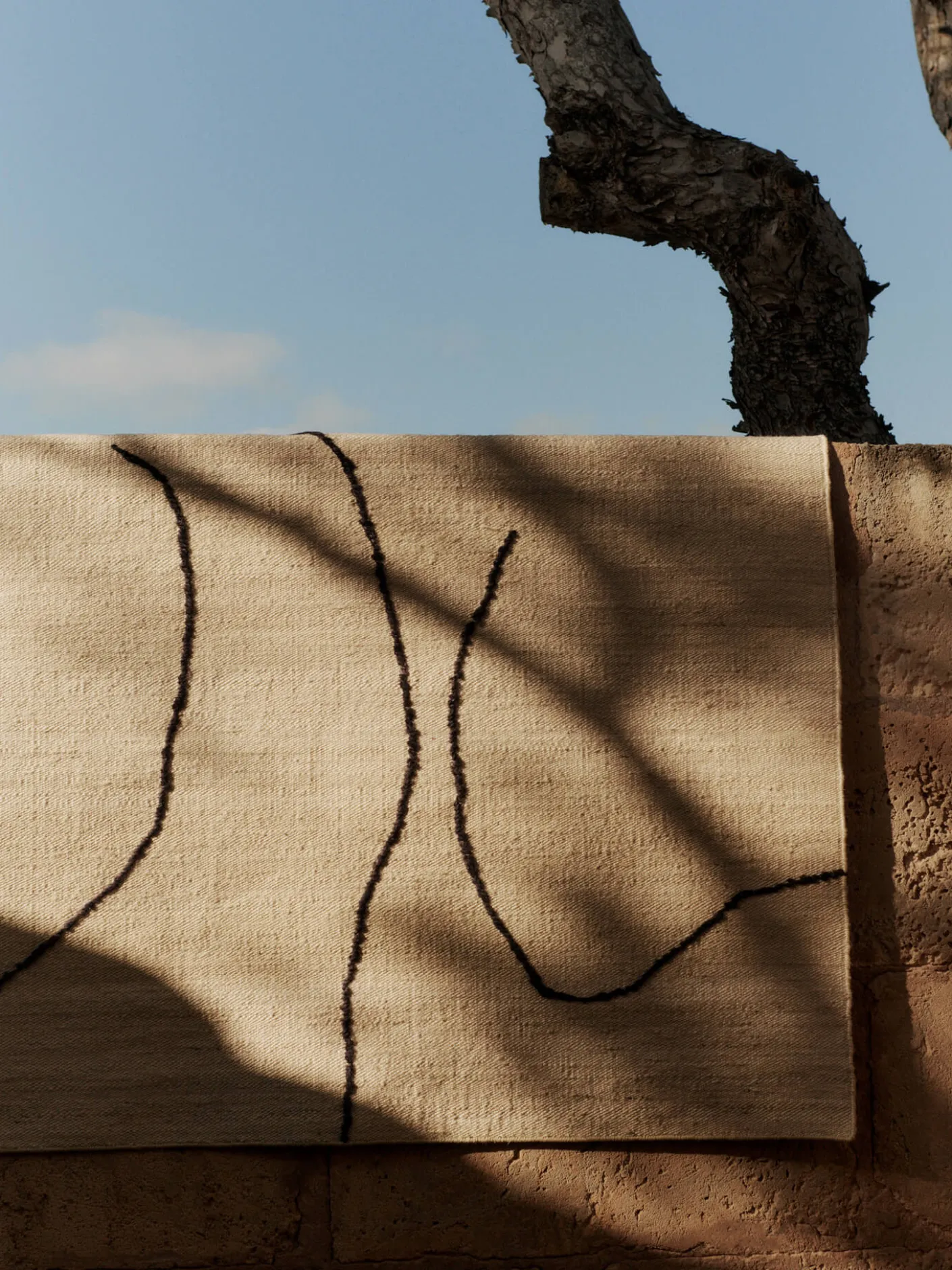 Gesso Jute Rug