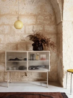 Haze Sideboard - Reeded Glass