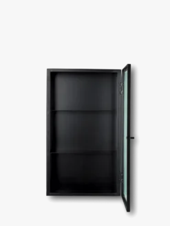 Haze Wall Cabinet - Reeded Glass