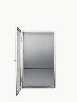 Haze Wall Cabinet - Reeded Glass