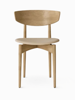 Herman Dining Chair - Upholstered Seat - Hallingdal