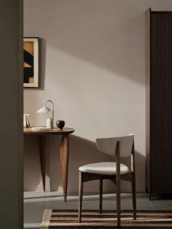 Herman Dining Chair - Upholstered - Soft Bouclé