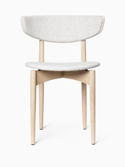 Herman Dining Chair - Upholstered - Soft Bouclé