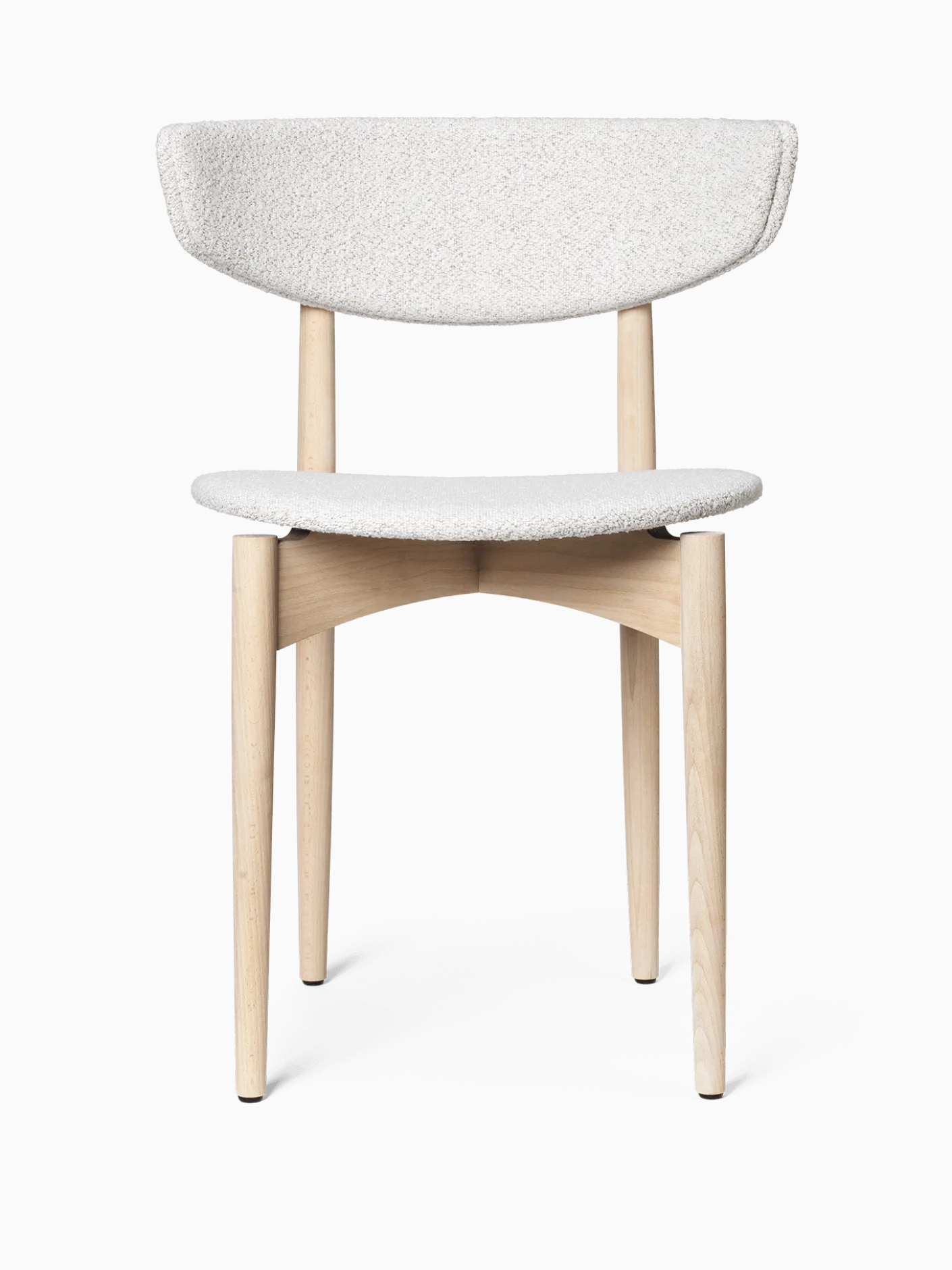Herman Dining Chair - Upholstered - Soft Bouclé