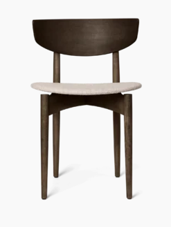Herman Dining Chair - Upholstered Seat - Soft Bouclé