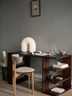 Herman Dining Chair - Upholstered - Grain