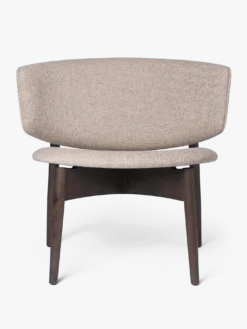 Herman Lounge Chair - Wood - Bouclé
