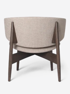 Herman Lounge Chair - Wood - Bouclé