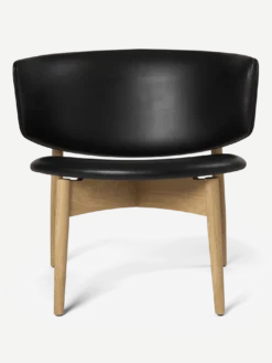 Herman Lounge Chair - Wood - Envy Leather