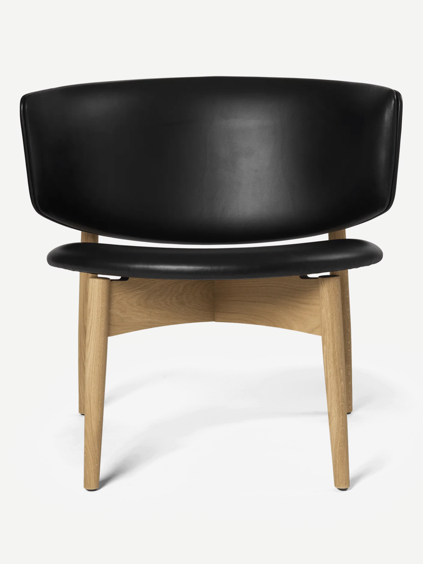 Herman Lounge Chair - Wood - Envy Leather