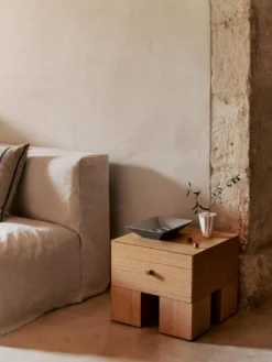 Kuben Bedside Table - 1x1