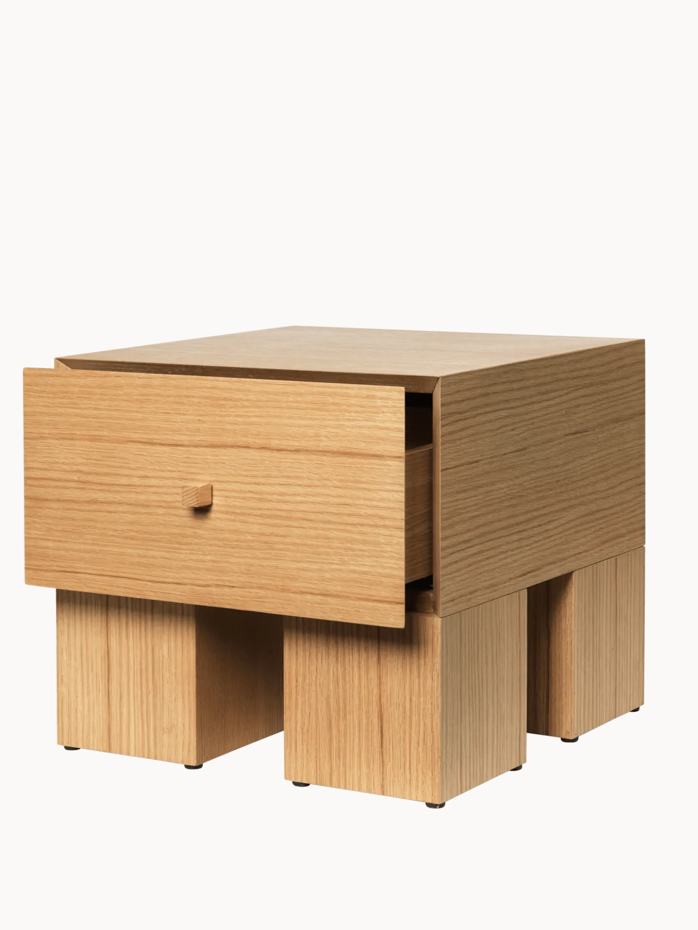 Kuben Bedside Table - 1x1