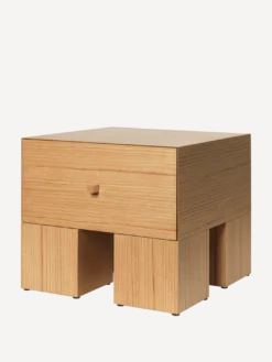 Kuben Bedside Table - 1x1