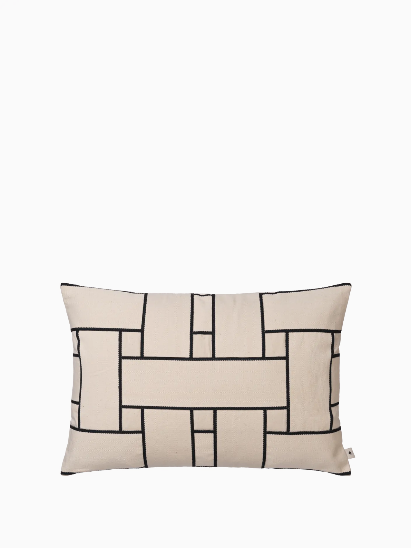 Lattice Offset Cushion - Rectangular