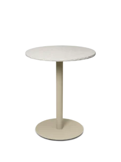 Mineral Café Table - Bianco Curia