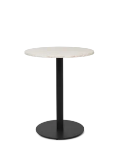 Mineral Café Table - Bianco Curia