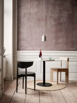 Mineral Café Table - Bianco Curia