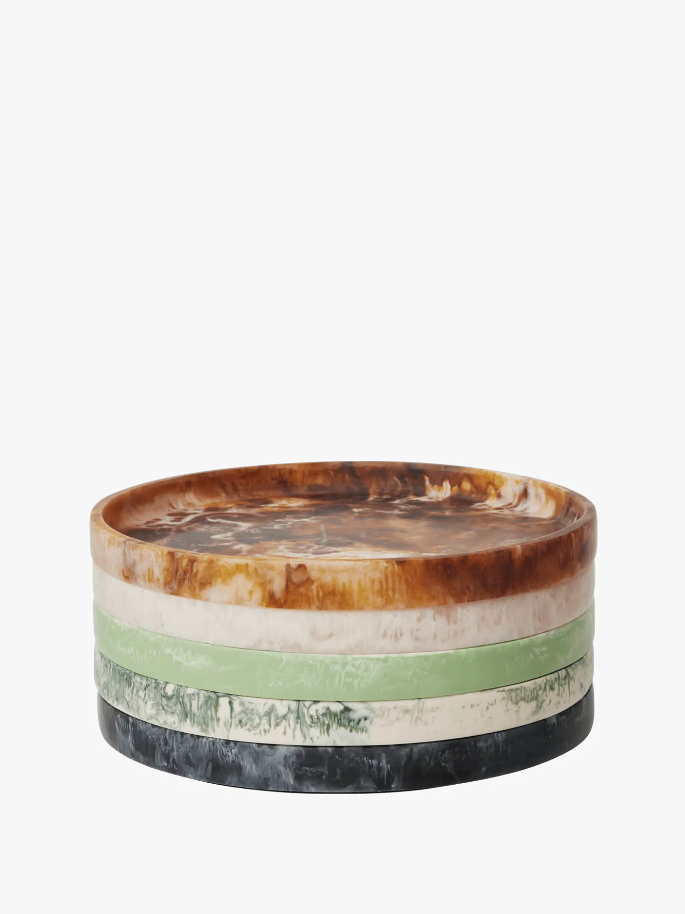 Mist Round Tray